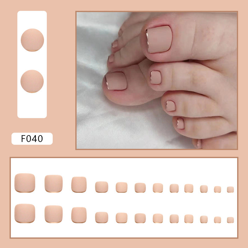 French naturel nude couleur ongles pieds