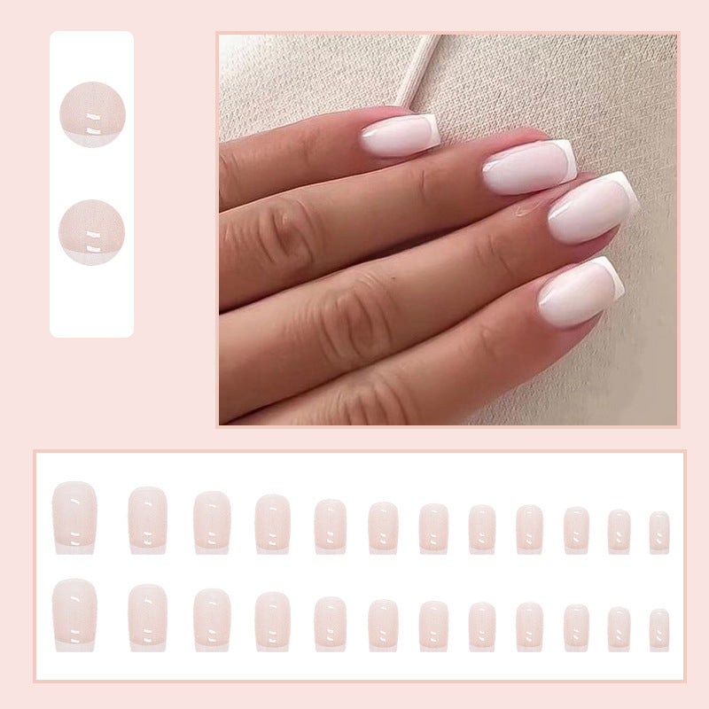  Analyzing image    faux-ongles-carre-court-french-ongles-gel-baby-boom-24-pieces-rose-blanc-couleur