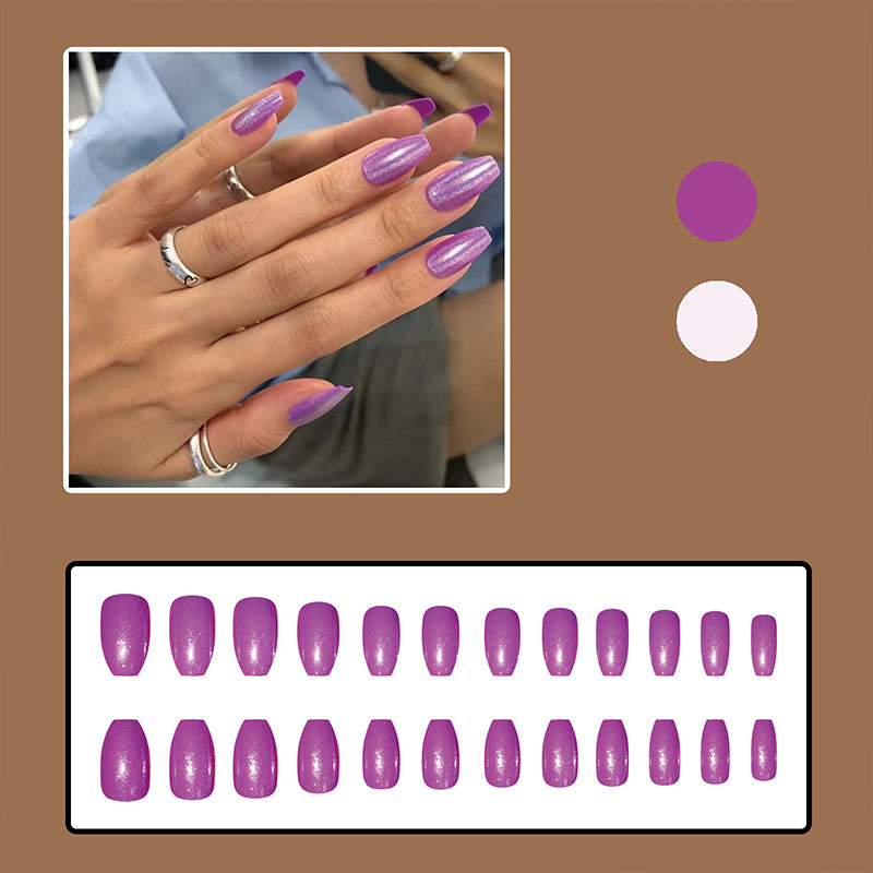 idee-ongle-simple-ete-faux-ongles-violet-brillant-pretty-ongle-en-gel-manucure-moderne-chic-couleur